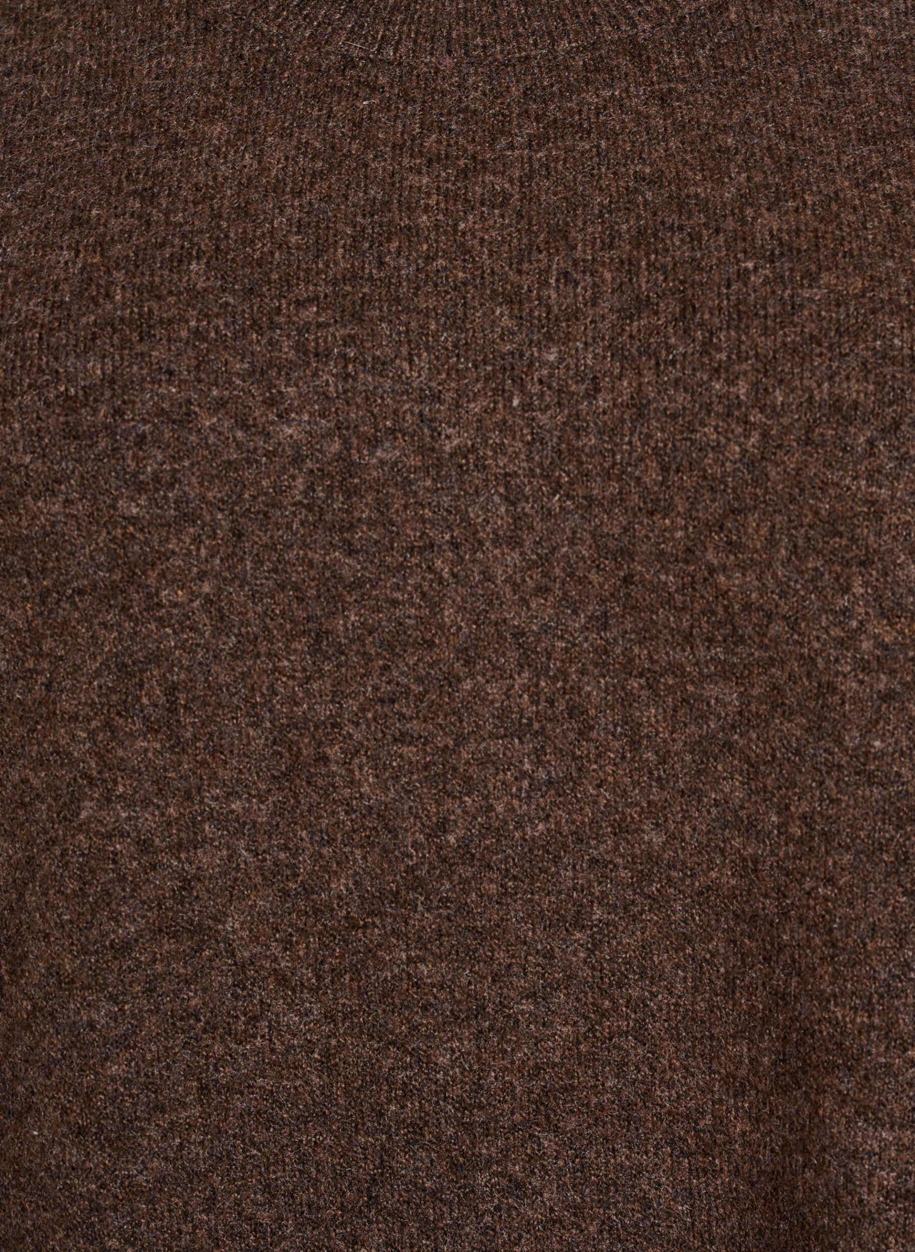 ZizziGebreid vest met geribbelde randen, Groen, Packshot image number 2