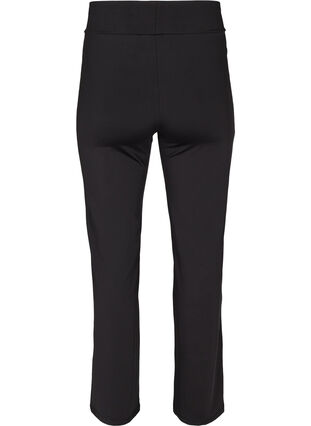 Pantalon d'entraînement de couleur unie avec stretch, Black, Packshot image number 1