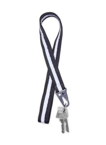 Porte-clés avec réflexe, Black, Packshot image number 0