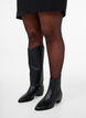 Botte haute avec tige amovible, Noir, Model image number 1