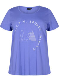 T-shirt de sport avec imprimé