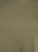 Basic katoenen T-shirt met ronde hals, Groen, Packshot image number 2