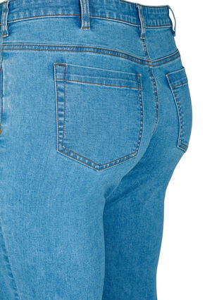 Emily jeans coupe slim avec des perles, Light Blue, Packshot image number 4