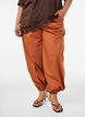 Pantalon ballon avec poches et ceinture &eacute;lastique, Camel, Model image number 2