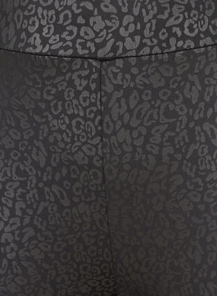 Fietsbroekje met ton-sur-ton patroon, Black, Packshot image number 2