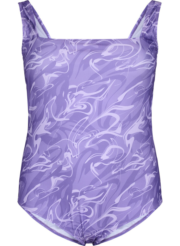 Maillot de bain avec imprimé, Swirl Print, Packshot image number 0