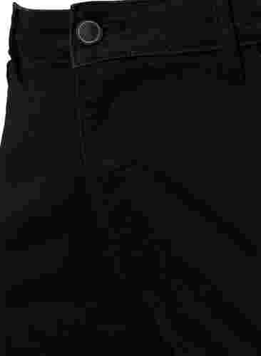 Ellen bootcut jeans met hoge taille, Black, Packshot image number 2