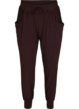 Pantalon ample avec poches, Decadent Chocolate, Packshot image number 0