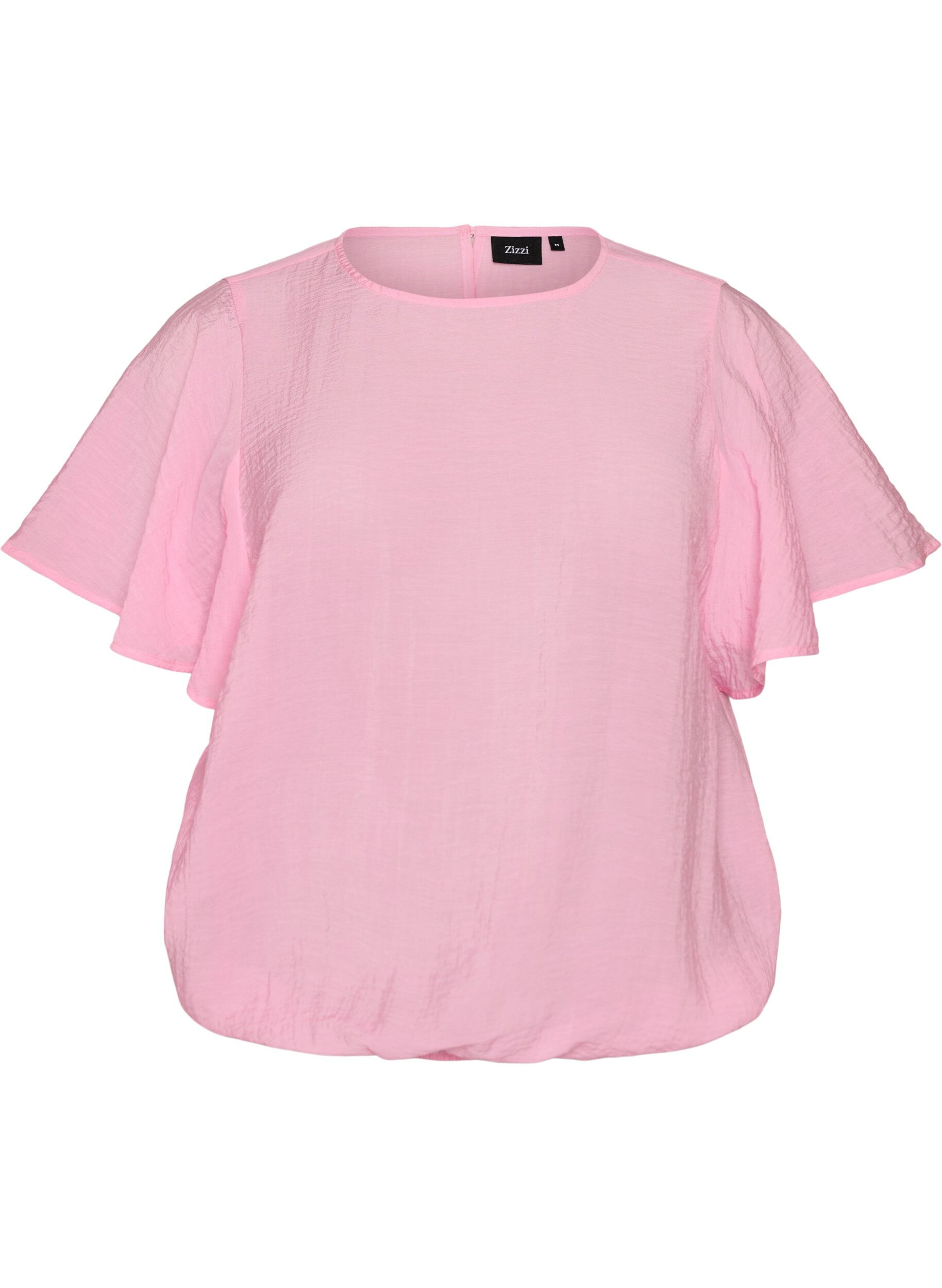 Blouse coupe ballon avec manches papillon