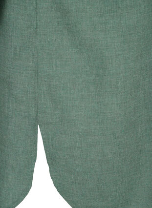 Chemise à col V et poches, Balsam Green, Packshot image number 3