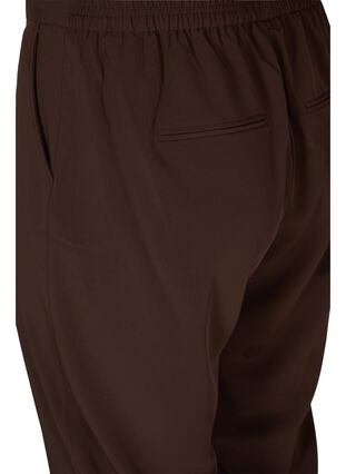 Pantalon classique avec plis , Coffee Bean, Packshot image number 3