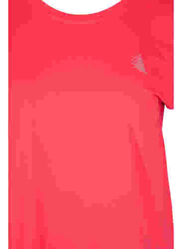 Effen sportshirt, Diva Pink, Packshot image number 2