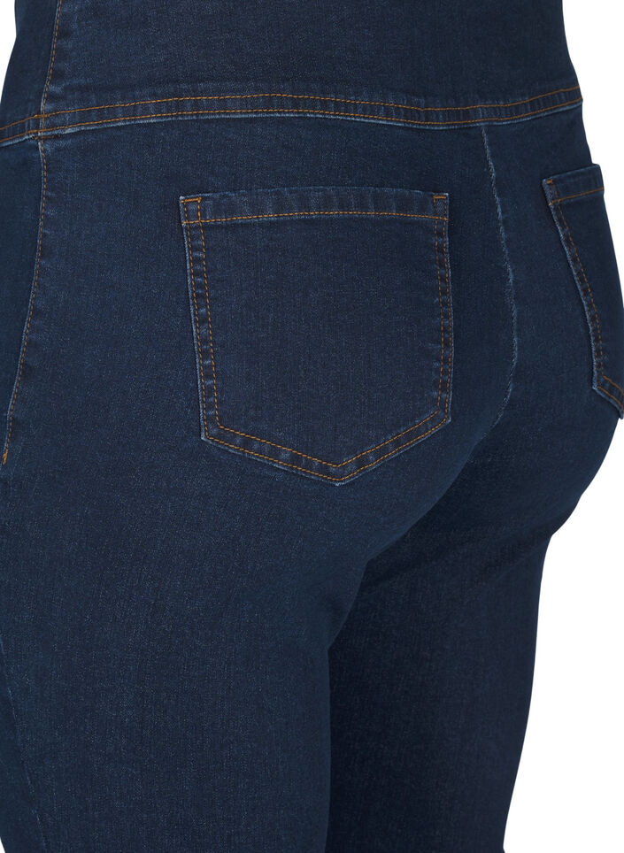 Jeggings extensibles avec une taille haute, Bleu, Packshot image number 3