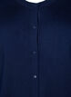 Gebreid vest van viscose met knopen, Navy Blazer, Packshot image number 2