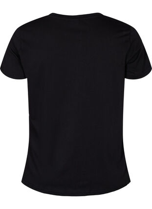 T-shirt de sport avec imprimé, Black A.C.T.V, Packshot image number 1
