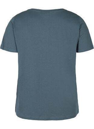 T-shirt met korte mouwen en print, Dark Slate w. Wish, Packshot image number 1