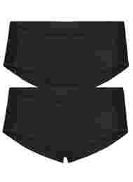 Culottes (Lot de 2), Black/Black, Packshot