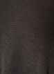 Jersey blouse met een geribde textuur en een A-lijn pasvorm, Zwart, Packshot image number 2