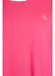 Effen gekleurd trainingsshirt, Roze, Packshot image number 2