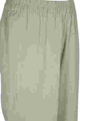 Katoenen Pyjamabroek met structuur, Seagrass , Packshot image number 2