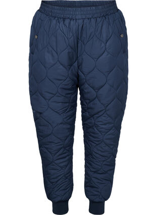 Pantalon thermique matelassé, Navy Blazer, Packshot image number 0