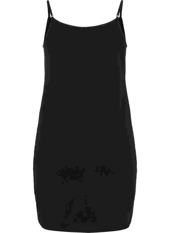 Lange basic top, Black, Packshot image number 1