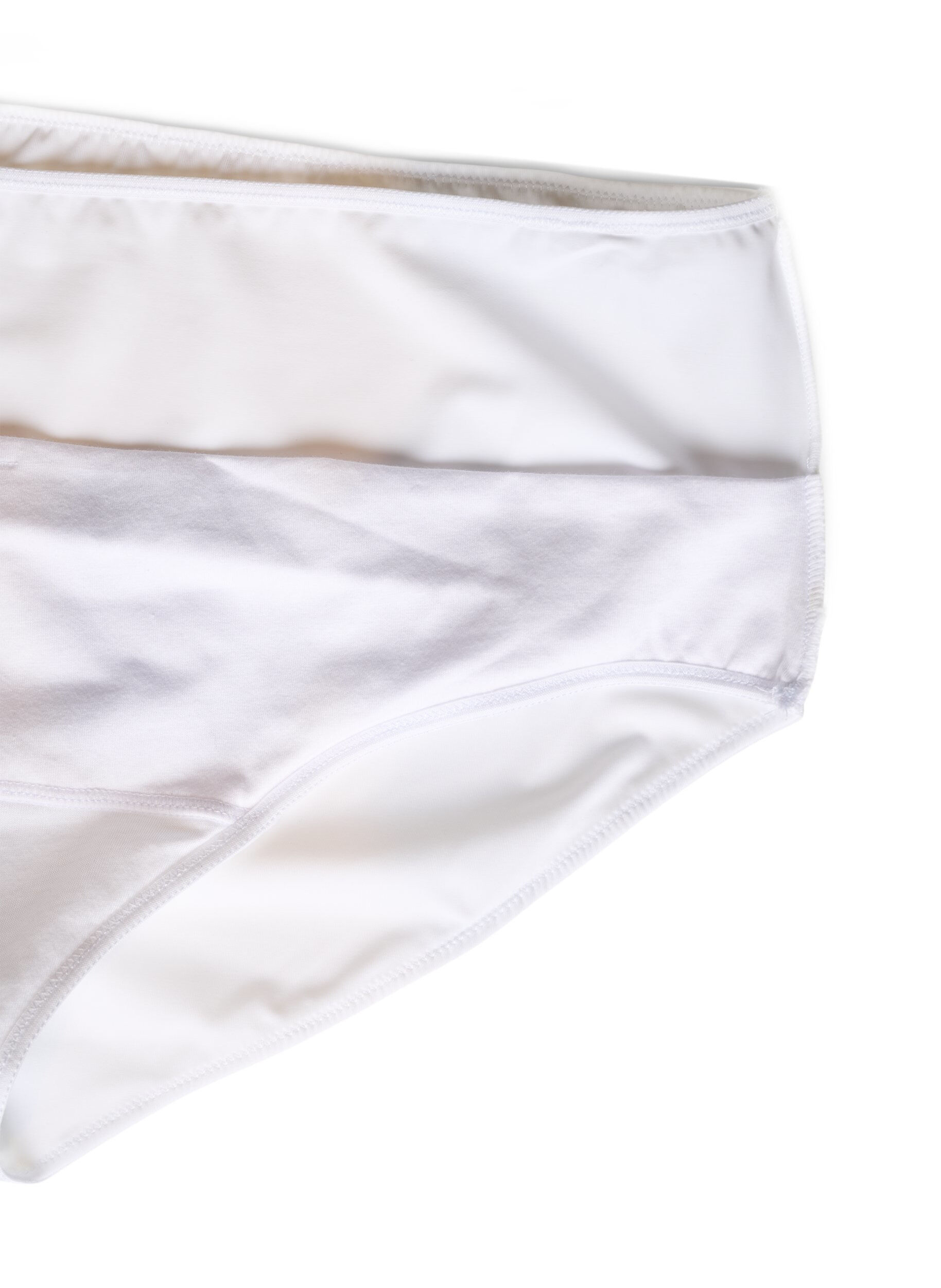 ZizziMicrofiber slip met binnenzakje, Wit, Packshot image number 3