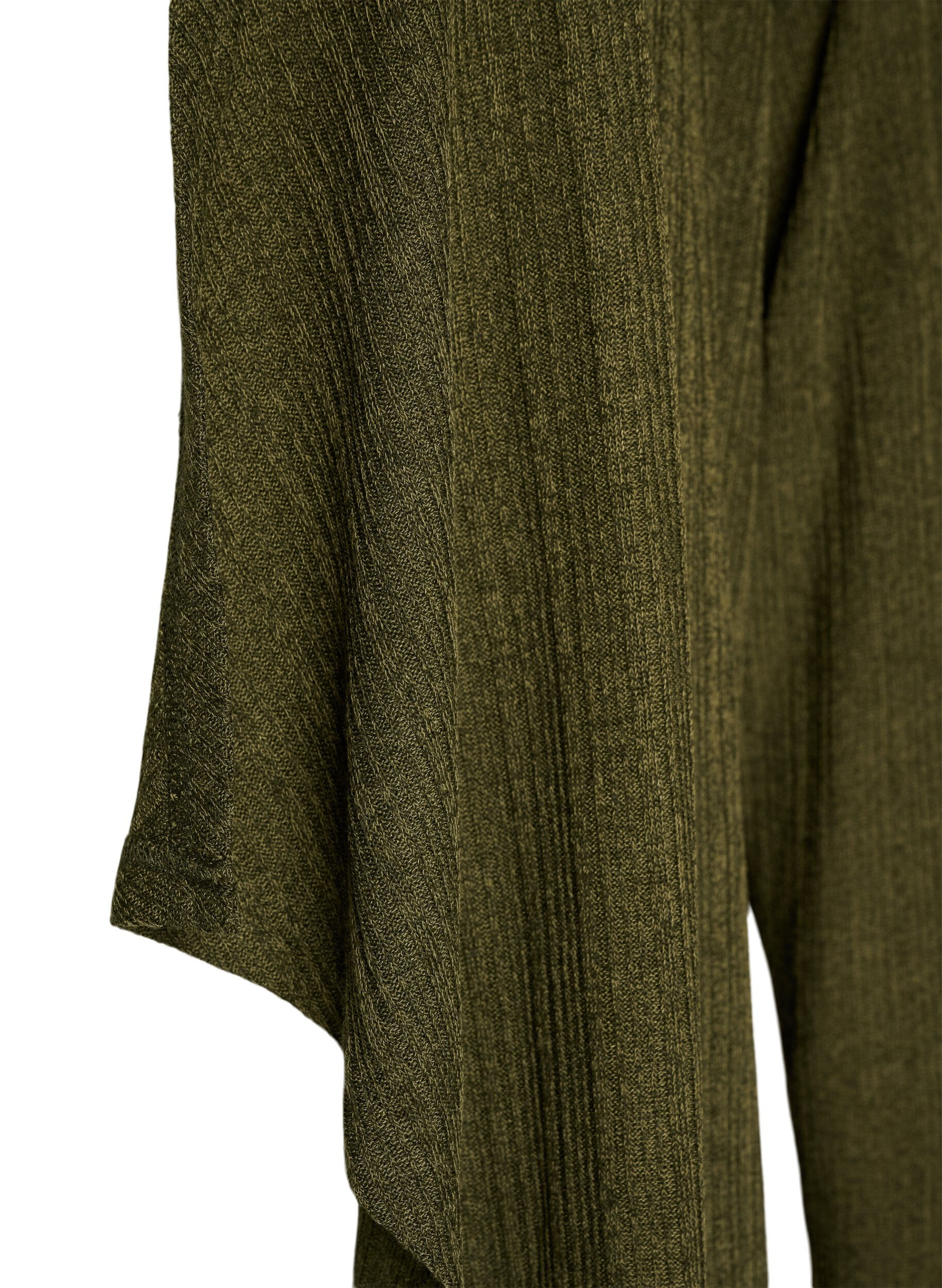 ZizziCardigan ouvert en jersey textur&eacute;, Bleu, Packshot image number 2
