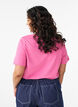 T-shirt met print, Roze, Model image number 2