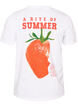 Katoenen T-shirt met print, Wit, Packshot image number 1