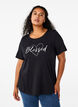 FLASH - T-shirt met motief, Zwart, Model image number 0