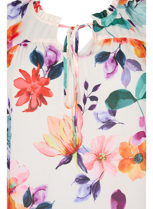 Top à fleurs avec cordon à nouer, Buttercream Flower, Packshot image number 2