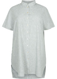 Lang shirt met korte mouwen, Black Forest Stripe, Packshot