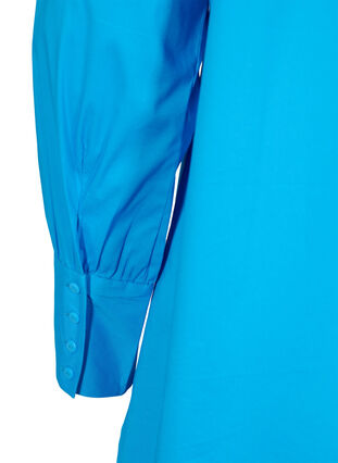 Chemise à manches longues avec larges poignets, Dresden Blue, Packshot image number 3