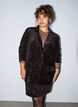 Blazer &agrave; paillettes, Marron, Model image number 0