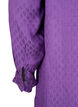 Viscose tuniek met Ton sur Ton patroon, Lavender Violet, Packshot image number 3