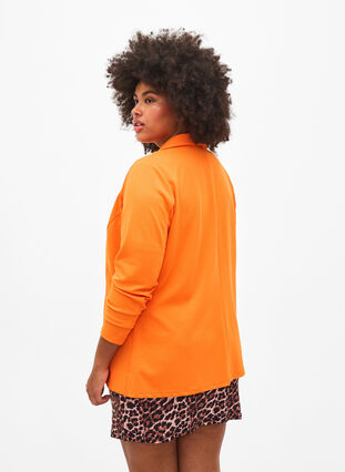 Blazer à poches, Vibrant Orange, Model image number 1