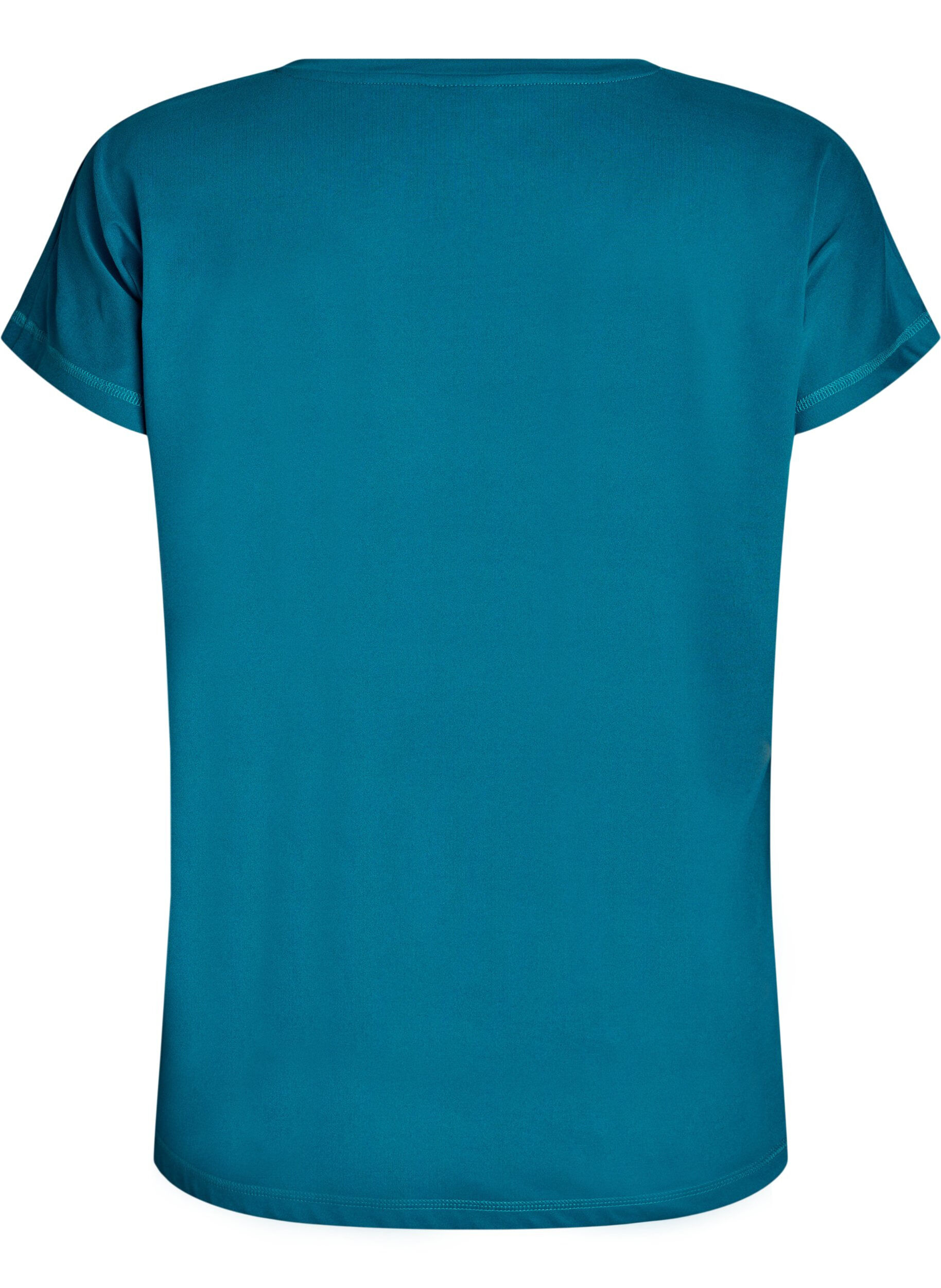 ZizziT-shirt de sport couleur unie, Vert, Packshot image number 1