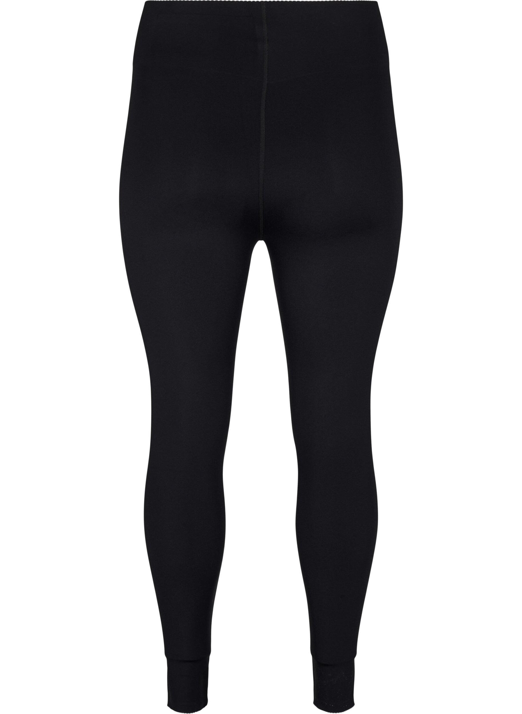 Zizzi Leggins d'exercice court avec poche, Noir, Packshot image number 1