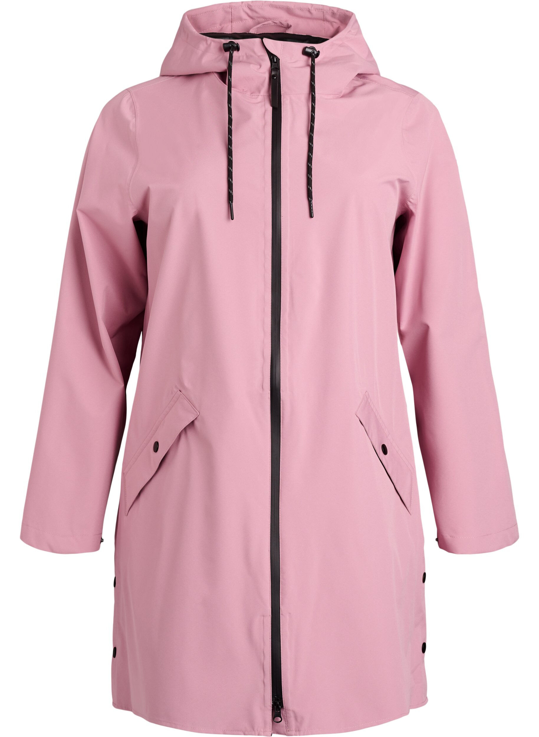 Veste de pluie avec poches et capuche