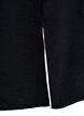 Jurk met V-hals van viscose, Zwart, Packshot image number 3