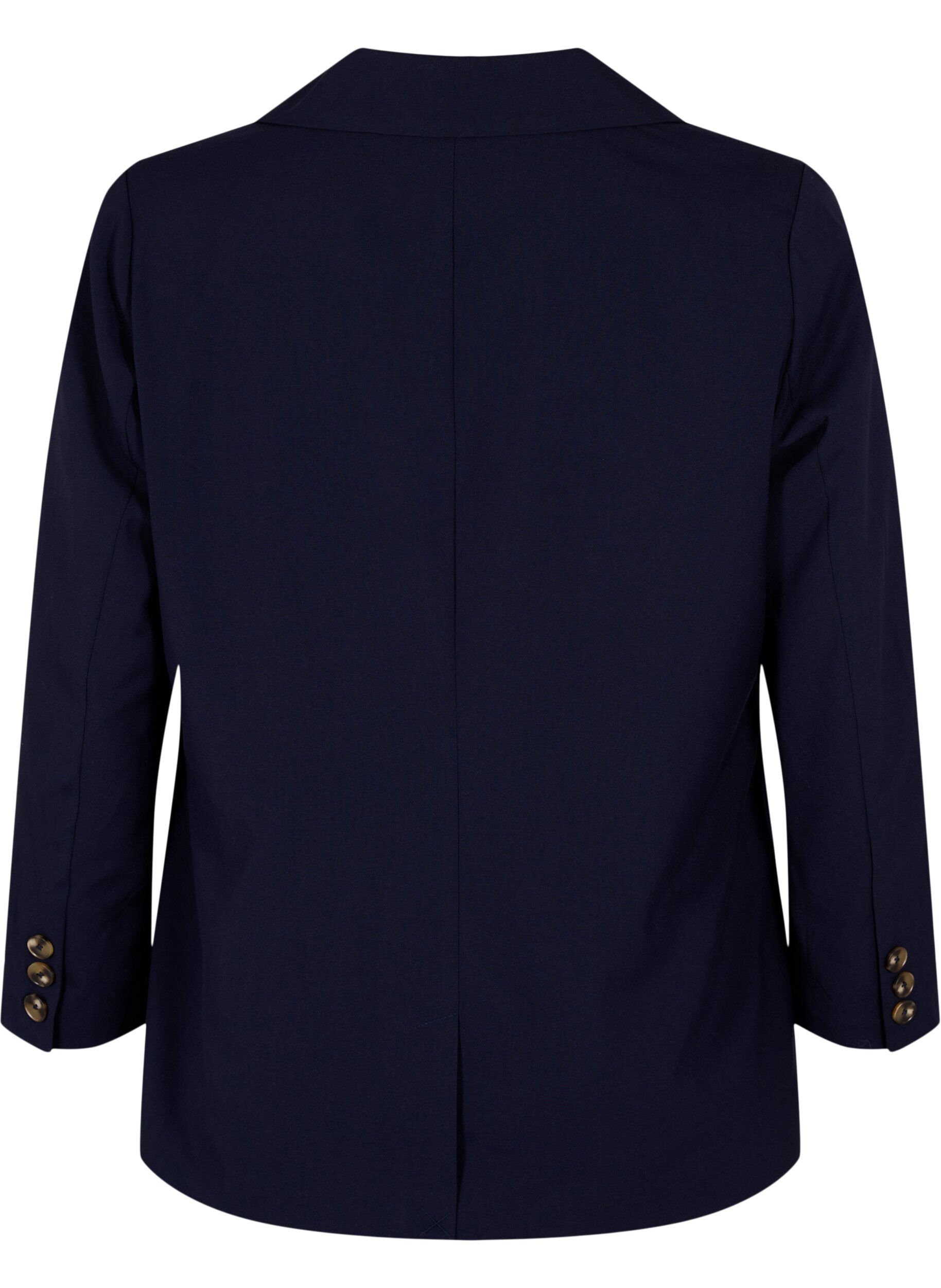 ZizziKlassieke blazer met knoopsluiting, Night Sky, Packshot image number 1