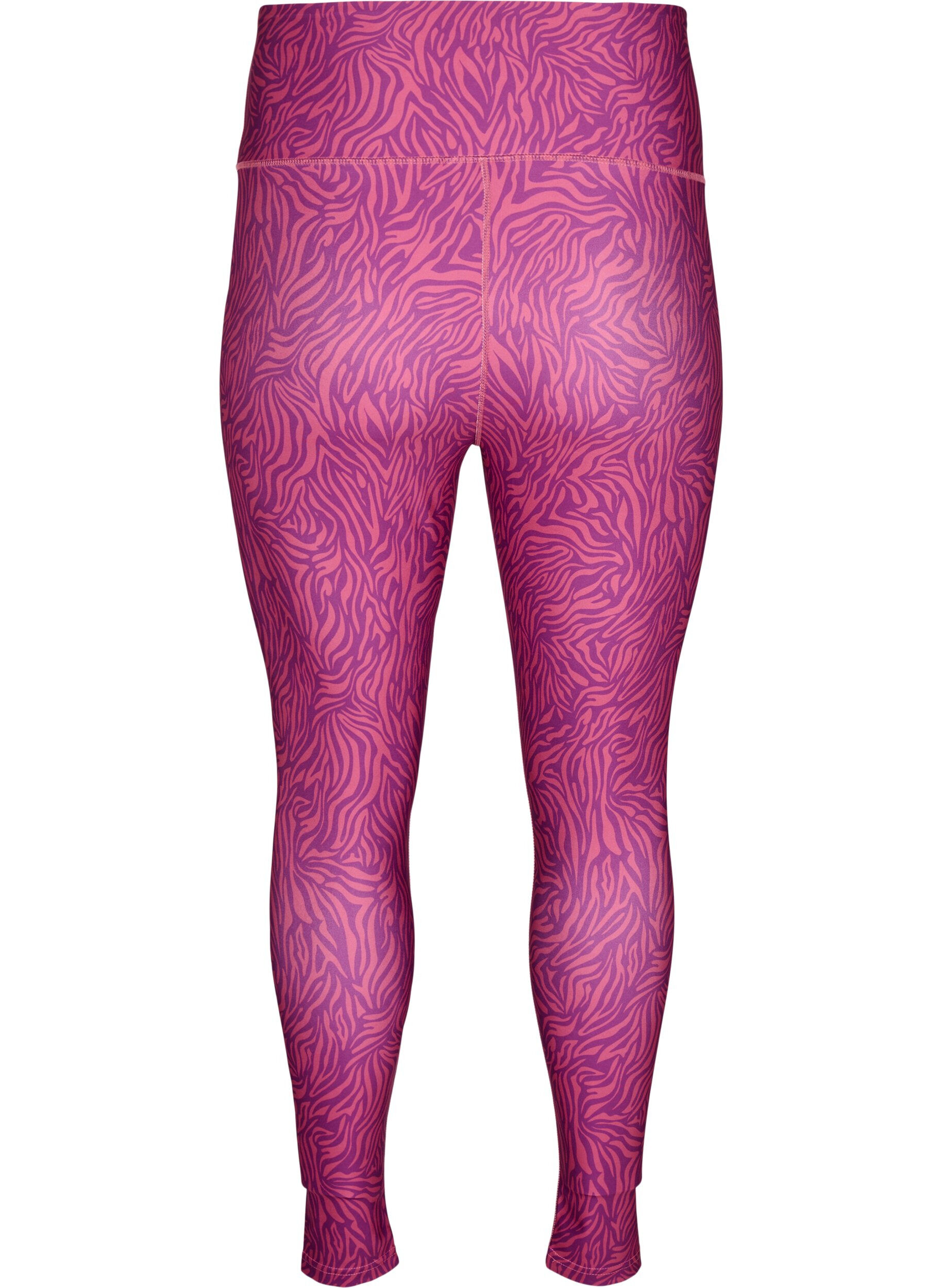 Zizzi7/8 workout leggings met dierenprint, Charisma AOP, Packshot image number 1