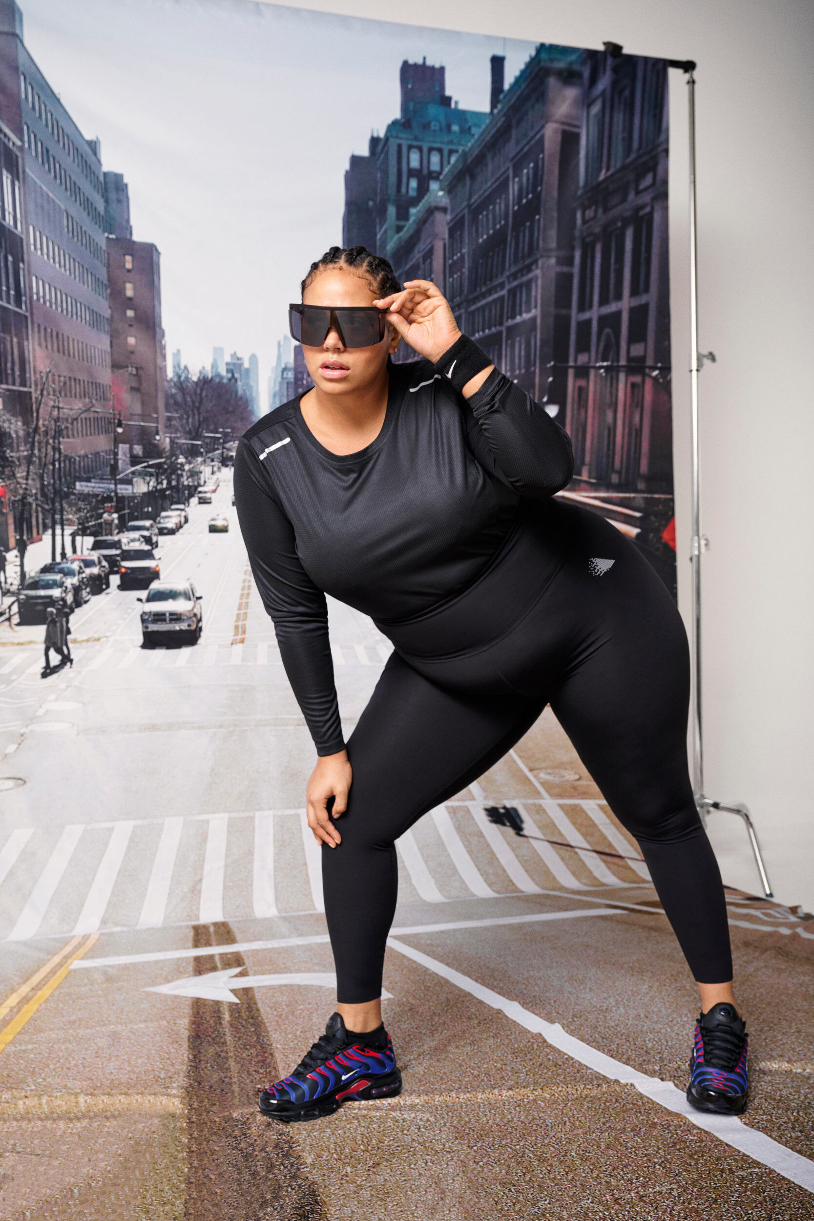 ZizziCORE, SUPER TENSION TIGHTS - Trainingslegging met binnenzak, Zwart, Model image number 4