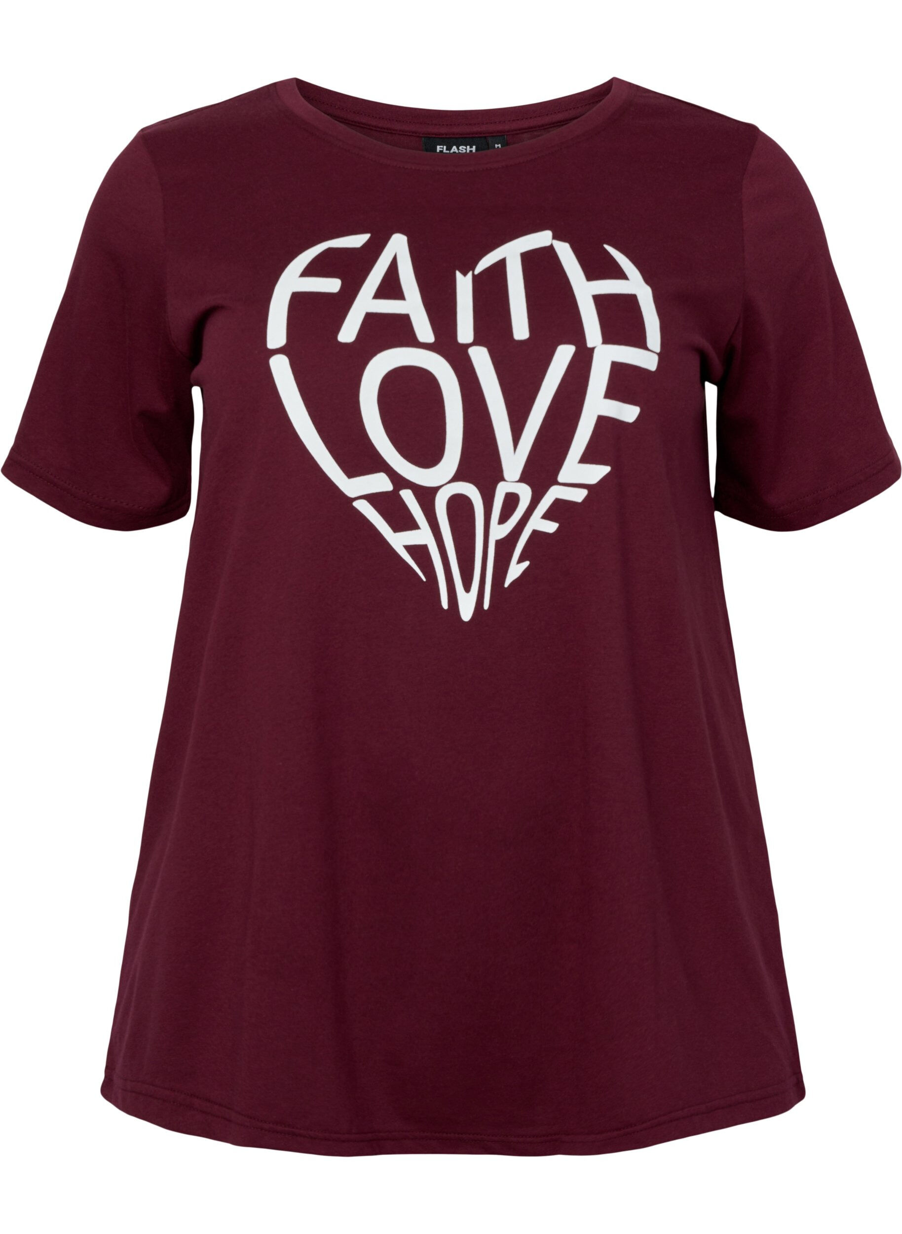 ZizziFLASH - 2-pack t-shirt met motief, Black/Port Royale , Packshot image number 3