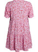 Robe courte coupe &eacute;vas&eacute;e, Violet, Packshot image number 1