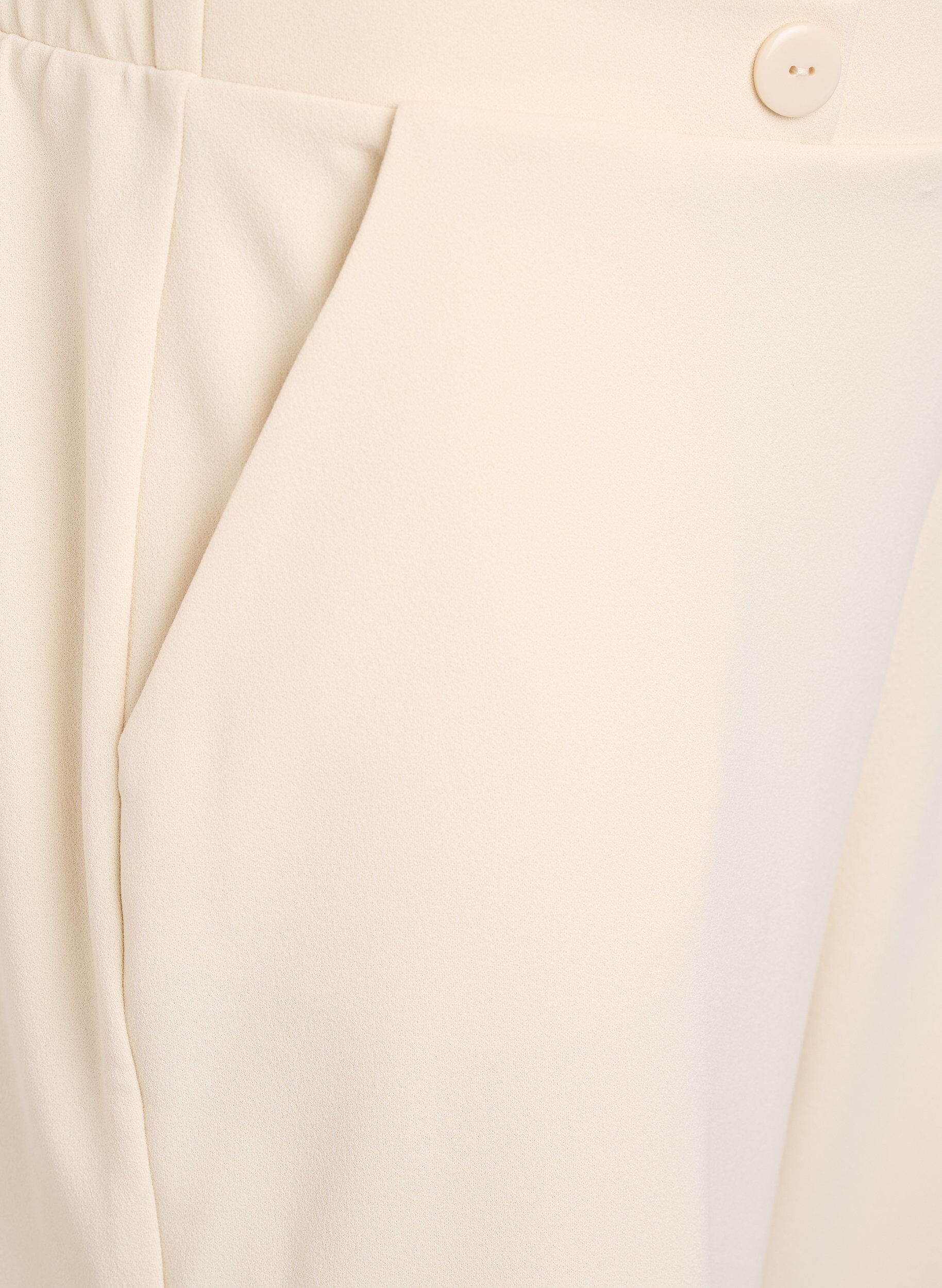 Zizzi7/8 broek met losse pasvorm, Beige, Packshot image number 2