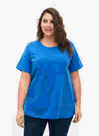 FLASH - T-shirt à col rond, Strong Blue, Model