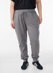 Losse trainingsbroek met zakken, Grijs, Model image number 0