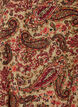 Viscose blouse met paisleymotief en een vierkante halslijn, Bruin, Packshot image number 2